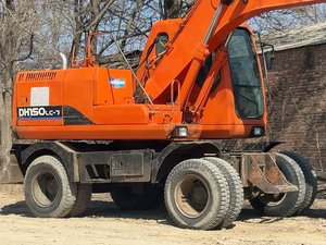 รถขุด DH150LC-7 Doosan Doosan มือสองระบบไฮดรอลิกของเกาหลี15ton ใช้แล้ว - Product Image 4