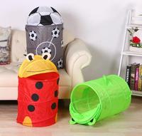 Panier à linge pliable en polyester durable, écologique et pratique, avec motif de dessin animé, couleur et logo personnalisables, 34x56cm, pour le rangement du linge à domicile
