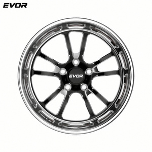 ล้อฟอร์จ EVOR แบบ Beadlock สำหรับรถแข่งแดร็ก ขนาด 15 16 17 <span class=keywords><strong>18</strong></span> นิ้ว 5x120 5x127 สำหรับรถซีดาน คูเป้ SUV ซีรีส์ F30 G20 G22 F10 - Product Image 4