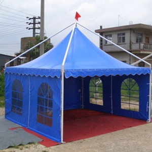 Tente Pagode Moderne à Double Couche Duocai pour Fêtes en Plein Air, Cérémonies Religieuses, Tente en Tissu avec Parois Latérales pour Mariages, Expositions, <span class=keywords><strong>Chapiteau</strong></span> - Product Image 2