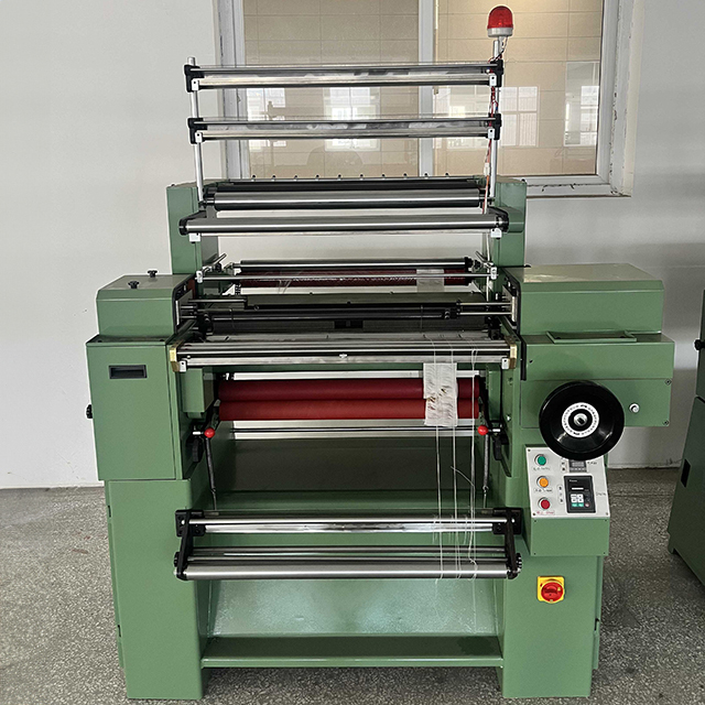Yishuo High Speed Automatic Motor Lace Belt Making Machine Yarn Elastic Band Tape Computerized Flat Crochet Knitting