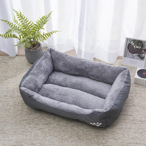Manufacturer Custom New Design Luxury <b>Comfortable</b> Hundebett Rectangle Soft Washable Pet Puppy Cat Dog <b>Bed</b> - Product Image 5