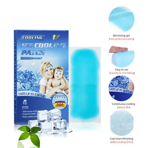 Support Customize <strong>Cool</strong> Patch Cooling Free Sample Gel Patch Cooling Down Gel <strong>Pad</strong> - Product Image 3