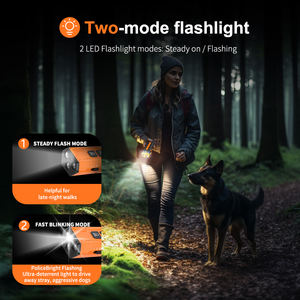 Handheld <span class=keywords><strong>Stop</strong></span> <span class=keywords><strong>Barking</strong></span> Control Device Ultraschall Hunde rinde Abschreckung Ultraschall Hund Repeller mit LED-Licht - Product Image 3