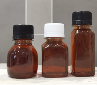 Bouteille ronde en PET de 60 ml (2 oz) pour boissons, mini bouteilles vides en plastique pour jus, lait, shots de gingembre avec bouchons antivol