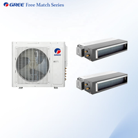 Système de climatisation multi-split Free Match R32 Inverter, solution HVAC pour bâtiments résidentiels européens, 42000 Btu, mini VRF AC