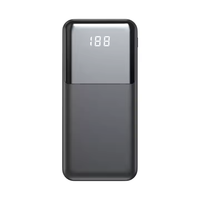 Batterie externe 10000mAh avec écran LED numérique, chargeur USB 22.5W, chargeur de voyage PD, stations de charge rapide