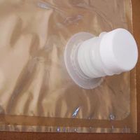 Sac aseptique personnalisé 3L 5L 10L 15L 20L bavoir liquide pour sirop de jus d'eau sac en boîte avec valve Vitop sac à eau