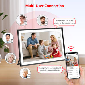 Marco de Fotos Digital Grande con Pantalla Táctil de 15.6 Pulgadas, WiFi, 32 GB, Fácil Configuración para <span class=keywords><strong>Subir</strong></span> Fotos/Videos <span class=keywords><strong>a</strong></span> Través de una Aplicación Gratuita, Venta al por Mayor - Product Image 4