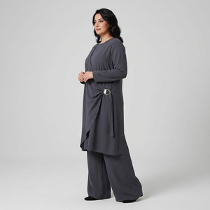 2026 New Custom Design Muslim <b>Dresses</b> <b>for</b> Women Round Neck Fashionable Muslim <b>Dress</b> Islamic Muslim <b>Eid</b> Clothing - Product Image 1