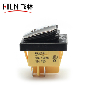 Kcd4 4pins 1no1nc thép không gỉ Bìa Bar biểu tượng chuyển đổi không thấm nước chuyển đổi Laser <span class=keywords><strong>Marine</strong></span> Rocker chuyển đổi cho xe Thuyền biển - Product Image 6