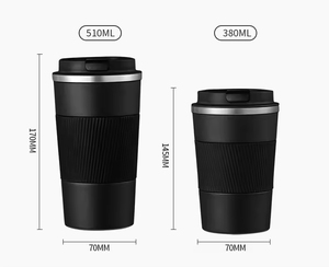 Vaso Mezclador Deportivo de Acero Inoxidable con Logotipo Personalizado, Taza de Café de 510 ml, Botella para Gimnasio, Proteínas y Fitness - Product Image 2