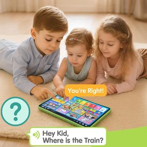 Mesa de Aprendizaje Inteligente para Niños con Más de 90 Funciones, Sonidos de Animales, Música y Alfabeto Interactivo, para Edades de 3 Meses a 6 Años - Product Image 2