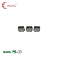 Noyau de ferrite souple MnZn NiZn à faible perte, personnalisé OEM ODM pour transformateur d'alimentation, inducteur, filtre EMI