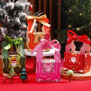 Bán buôn phong cách mới giáng sinh táo bao bì hộp ren mới với Bowknot bao bì hộp - Product Image 1