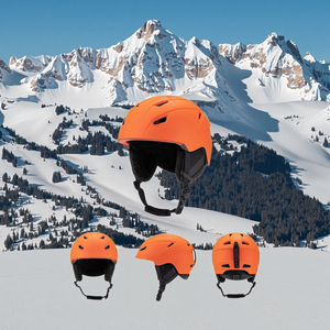 Casque de <span class=keywords><strong>ski</strong></span> et de snowboard d'hiver de haute qualité, double usage, matériau ABS+PC, couverture intermédiaire, personnalisable pour un usage unisexe - Product Image 2