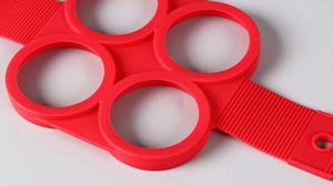 Stampo per Uova in Silicone Antiaderente di Grado Alimentare, Modello per Uova Fritte e Pancake, Personalizzabile con Colore e Logo, Lunga Durata - Product Image 5