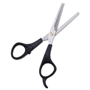 Lubanzuo Hair Thinning <b>Shears</b> Stainless Steel <b>Long</b> <b>Handle</b> Professional Barber Scissors For Bangs Trimming - Product Image 2