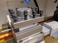 Torno CNC de Servomotor CAK6150 con Sistema de Control 220V, Alta Precisión, 3 Ejes, Torno CNC Horizontal de Trabajo Mediano