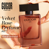 GUCOR 077 Parfum pour Femme 60ml Floral Oriental Velours Rose Marque Originale avec Fragrance Importée de France Épices Incluses