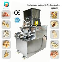 Machine à extruder les pâtes semi-automatique en acier inoxydable DingHuo, capacité 120 kg/h, puissance 5500 W, pour macaroni creux