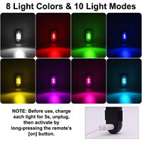Lampe stroboscopique rechargeable en gros pour drone, lampe anti-collision LED OEM, fabricant de feux de navigation pour UAV
