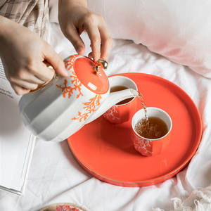 Juegos <span class=keywords><strong>de</strong></span> Tazas <span class=keywords><strong>de</strong></span> Té y Café <span class=keywords><strong>de</strong></span> Cerámica <span class=keywords><strong>de</strong></span> Estilo Nórdico, Juego <span class=keywords><strong>de</strong></span> Té <span class=keywords><strong>de</strong></span> Porcelana <span class=keywords><strong>de</strong></span> Lujo para el Hogar y Restaurantes - Product Image 4