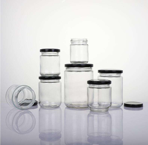 Wide Mouth Luxury Cylinder Pickles Glass Canning Jar 101-200ml Clear Airtight Durable Classic Design Mason Glass Bottle - Product Image 6