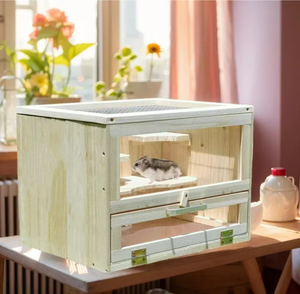 Cage à <span class=keywords><strong>hamster</strong></span> écologique, grande, avec accessoires pour hamsters/lapins/cobayes, cage à cobayes pas chère - Product Image 6