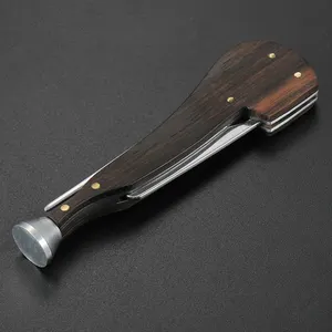 ギフトシガーアクセサリーパイプタイプエボニーパイプナイフステンレス鋼パイプナイフ