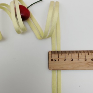 Cinta Elástica de Tela Jacquard con Logotipo Personalizado, 14 mm, para Ropa de Bebé, Raso de Prendas, Ropa Interior, Tirantes de Tela Elástica - Product Image 3