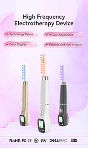 7 en 1 appareil de thérapie de la peau de baguette faciale à haute fréquence Rechargeable pour l'élimination des rides traitement de l'acné Salon de beauté en gros - Product Image 6