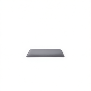 Cojín para Banco de Jardín de Tela Oxford Gris, 100% Fibra de Poliéster, Removible, Lavable, Rectangular, Sólido, para Todas las Estaciones - Product Image 1