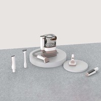 2024 nouvelle vente 6 en 1 aspirateur pour animaux de compagnie tondeuse électrique Slicker nettoyage chien et chat poils d'animaux fourrure toilettage brosse Kit