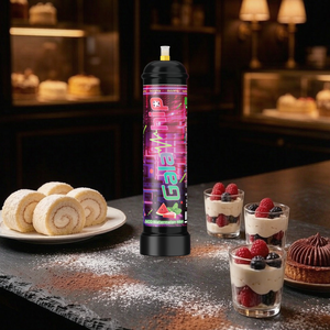 Bouteille de gaz N2/CO2 de qualité alimentaire pour crème fouettée, livraison rapide depuis les États-Unis, faible MOQ, pour outils à dessert. - Product Image 5