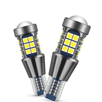 Bombillas LED T15 de Alta Potencia Canbus 24 SMD 2016 0.44A Sin Error, Luz de Reversa 921 912, Blanca Universal 12V
