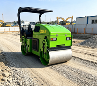 Rouleau compresseur électrique vibratoire de 50 kW avec batterie LiFePO4 de 60 kWh et autonomie de 5 à 8 heures pour le compactage routier