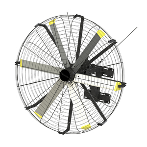 <span class=keywords><strong>JU</strong></span> LAI 1.5m de diamètre Grand ventilateur mural 5ft Grand ventilateur mural Alimentation en air Distance de 20 m pour ateliers d'usine - Product Image 4