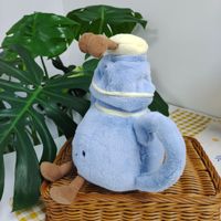 Théière en peluche JC Brand China UK Jelly Premium style Harrods, tasse à thé bleue, jouet en peluche super doux, anti-stress, cadeau d'anniversaire
