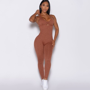 <span class=keywords><strong>Tuta</strong></span> da Yoga <span class=keywords><strong>Leggera</strong></span> e ad Asciugatura Rapida per Donne - Jumpsuit Sportivo Elastico a Compressione Morbida - Product Image 4
