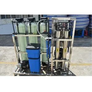 Industrial 500 Liters per Hour Reverse Osmosis Water Treatment Machine RO Filter Purification Equipment for Hotels Restaurants