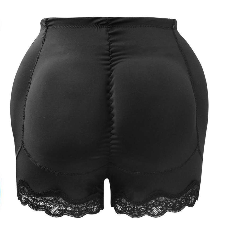 High-Waist Lace Brief (A199): waistband, closure and adjustment-point detail