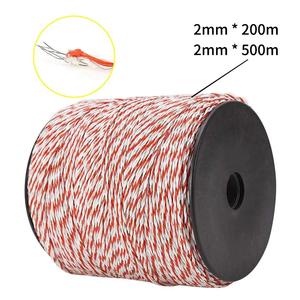 Cavo Elettrico per <span class=keywords><strong>Recinzione</strong></span> 200/500M, Filo Elettrico per Pecore in Acciaio Inossidabile per Bestiame - Product Image 3