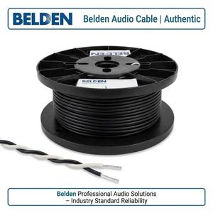 สายเคเบิล BELDEN แบบคู่, 1 คู่, 24AWG STRAND (7X32), ฉนวนโพลีเอทิลีน, สายส่งเสียง/เครื่องดนตรี BELDEN 8641 - Product Image 2