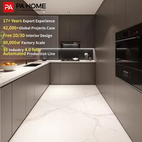 Cuisine contemporaine intelligente PA, design haut de gamme, îlots de cuisine, meubles de cuisine sur mesure pour toute la maison