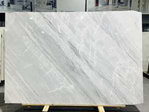 Dalles de marbre blanc Boya en gros, découpées sur mesure, polies, pour comptoirs de cuisine, murs et sols - Product Image 1