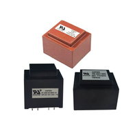 Transformateur encapsulé à montage sur circuit imprimé 1W 3W 110V 115V 120V 220V 230V 240V vers 12V 24V 48V 50 60Hz Monophasé