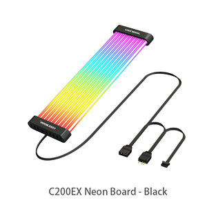 <span class=keywords><strong>UpHere</strong></span> 1 à 4 RGB Splitter Cable 5V 3Pin ARGB LED Strip Connector Extend For Addressable Case Fan - Product Image 2