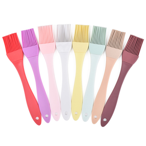 6.5in PP Handle Silicone Pastry <b>Basting</b> <b>Brush</b> <b>for</b> BBQ Kitchen Baking Oil Butter Sauce Marinades Cooking Oil <b>Brush</b> - Product Image 6