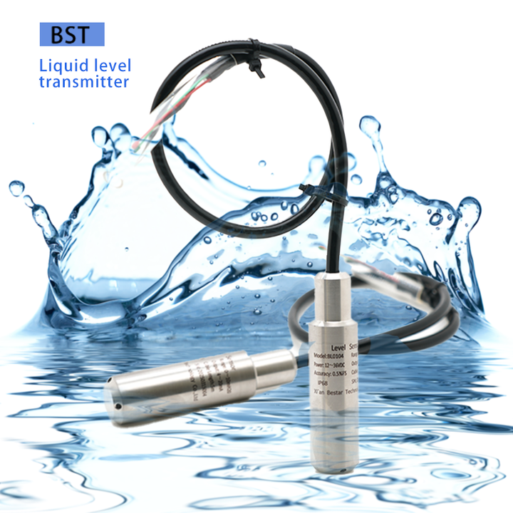 Rs485 4-20ma Waste Water Level Sensor With Probes for Fuel Level Gauge ...